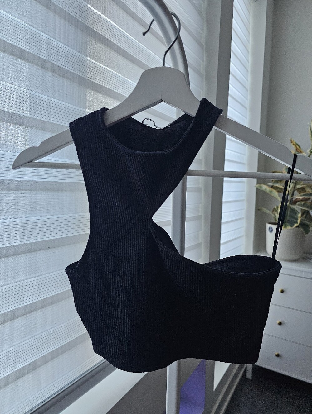 ZARA Cutout Crop Top